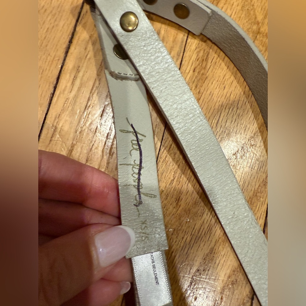 Free people hold me up leather‎ suspenders size XS/S - Picture 7 of 10